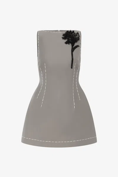 Leo Lin Ali Mini Dress - Steel