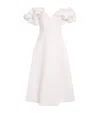 Leo Lin Annie Midi Dress In White