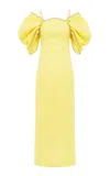Leo Lin Arabella Embellished Maxi Dress In Yellow