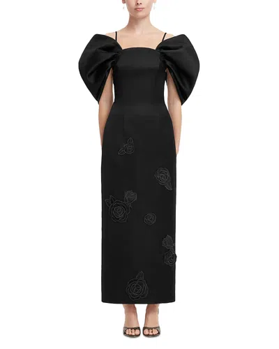 Leo Lin Arabella Maxi Dress In Black