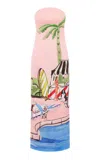 Leo Lin Ava Printed Maxi Dress In Pink