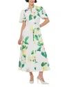 Leo Lin Bianca Short Sleeve Midi Dress