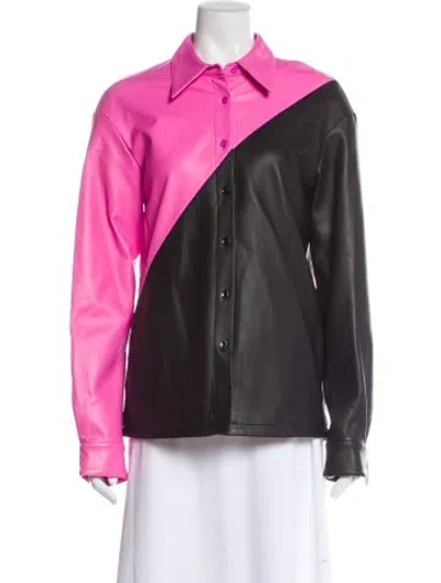 Pre-owned Leo Lin Biker Jacket In Multi