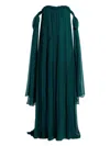 Leo Lin Camila Off-shoulder Maxi Dress