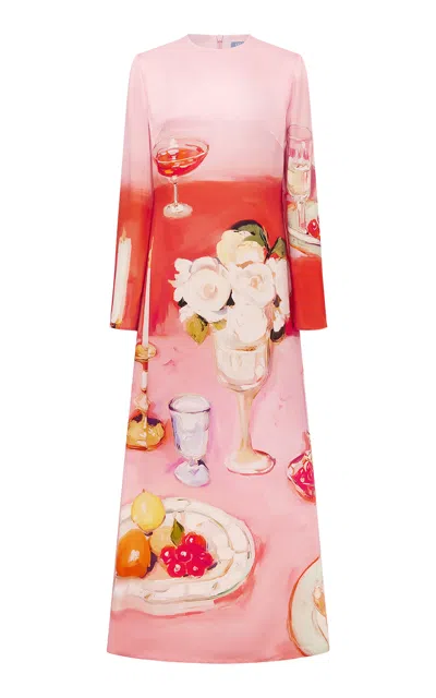 Leo Lin Cassandra Maxi Dress - Aperitivo Print In Multi