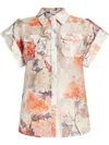 Leo Lin Catarina Blouse In Weiss