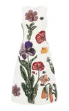 Leo Lin Cleo Beaded Midi Dress In Multi