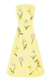 Leo Lin Cleo Midi Dress In Sorbet
