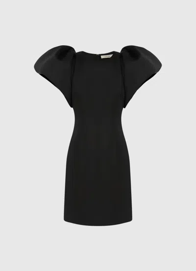 Leo Lin Dayna Mini Dress - Ebony In Black