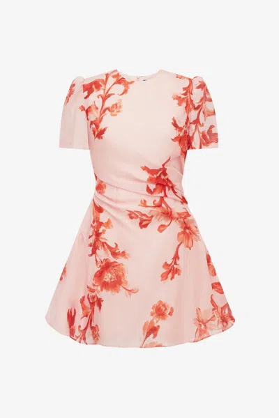 Leo Lin Elyse Mini Dress In Pink