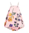 Leo Lin Patsy Embellished Puff Mini Dress In Pink