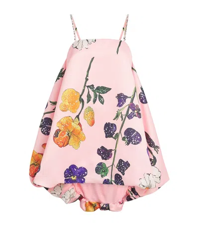 LEO LIN LEO LIN EMBELLISHED FLORAL MINI DRESS