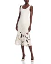 Leo Lin Emily Applique Midi Dress - Exclusive