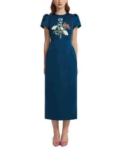 Leo Lin Emmeline Embellished Maxi Dress In Multi