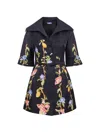 Leo Lin Genevieve Mini Dress In Black