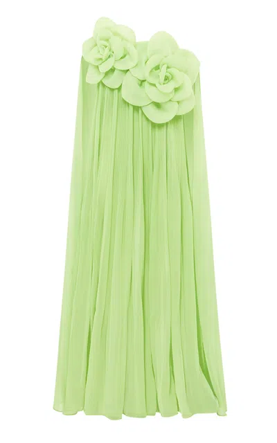 Leo Lin Jaclyn Draped Gown In Multi