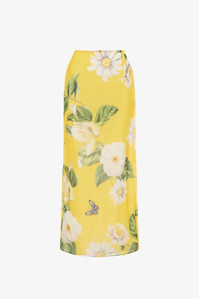Leo Lin Jing Maxi Skirt - Joie Print In Sunshine