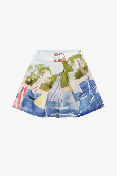 Leo Lin Josie Shorts - Nautical Print