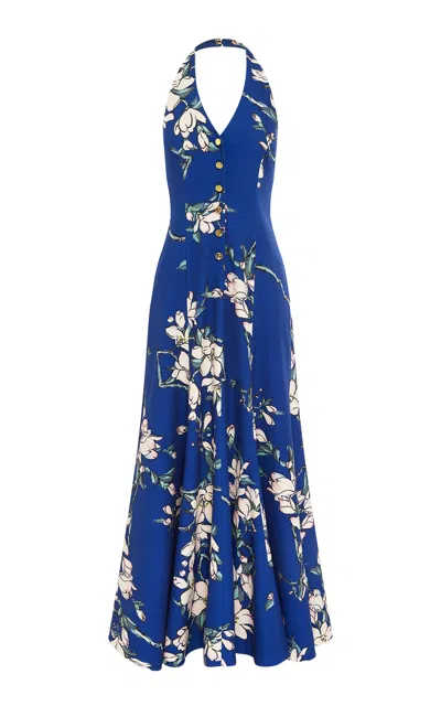 Leo Lin Juliette Halterneck Maxi Dress