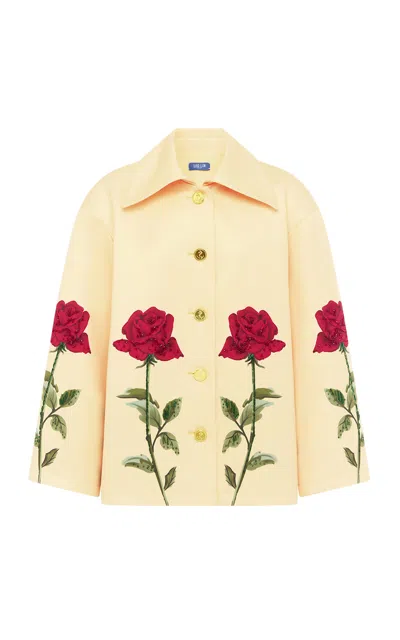 Leo Lin Leyna Embellished Rose Jacket