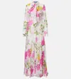 Leo Lin Lilith Printed Maxi Dress In Multi