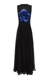 Leo Lin Linnea Embellished Maxi Dress In Black