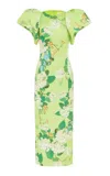 Leo Lin Lucinda Maxi Dress In Green