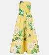 Leo Lin Lynn Floral Cotton Midi Dress