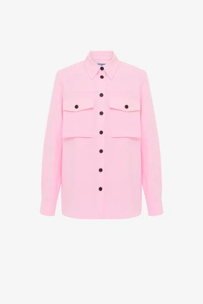Leo Lin Mavis Pocket Shirt - Baby Pink