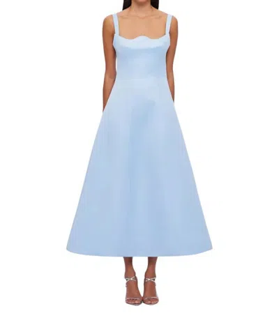 Leo Lin Odette Midi Dress In Sky Blue