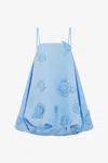 Leo Lin Patsy Minikleid Mit Blumen In Blue
