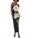 Leo Lin Rayna Maxi Dress In Ebony