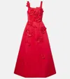 Leo Lin Lio Lin Rianne Applique Maxi Dress In Red