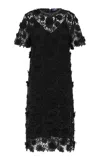 Leo Lin Sheridan Lace Midi Dress In Black