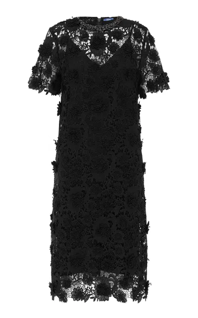 Leo Lin Sheridan Lace Midi Dress