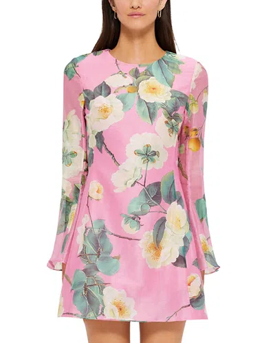Leo Lin Suzanne Mini Dress In Camelia