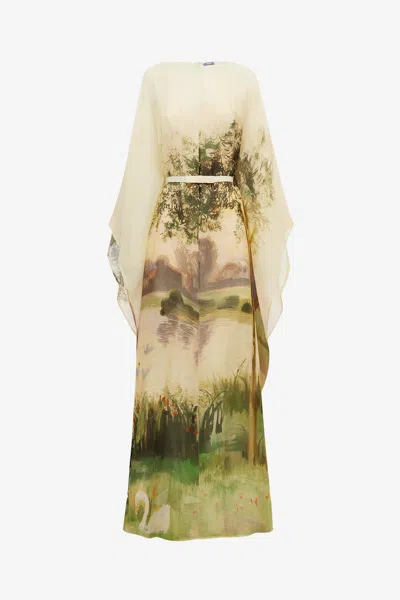 Leo Lin Willow Kaftan Maxi Dress - Serene Print