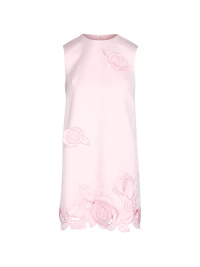 Leo Lin Yvonne Floral Mini Dress In Pink