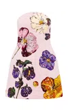 Leo Lin Zaria Beaded Mini Dress In Multi
