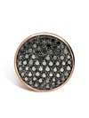 Leo Pizzo Gold And Black Diamonds Ring In Gold