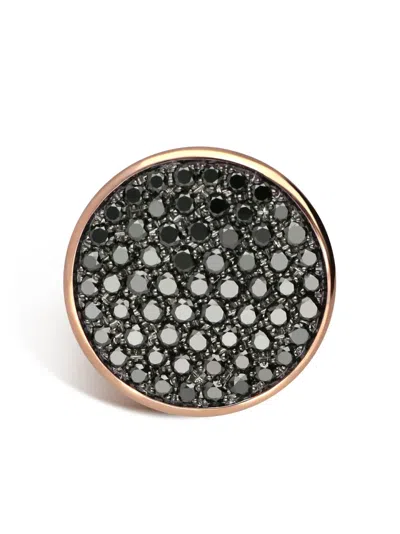 Leo Pizzo Gold And Black Diamonds Ring