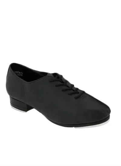 Leo Shoes Womens Giordano Jazz Tap Shoes - Medium In Black