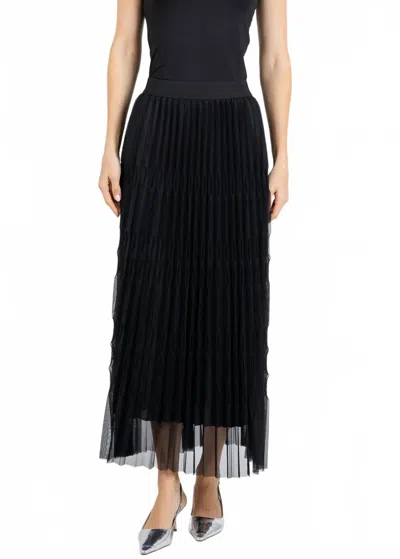 Leo Ugo Alani Layered Tulle Skirt In Black