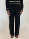 Shop Leo Ugo Nora Pants In Black/white