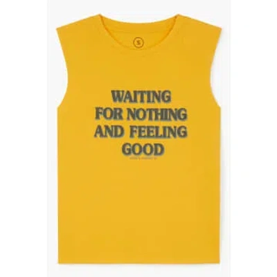 Leon & Harper - Dode Waiting Waistcoat In Yellow