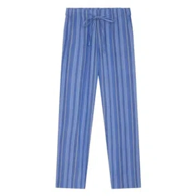 Leon & Harper - Permin Blue Stripe Trousers