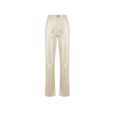 Leon & Harper Edgara Straight-leg Trousers In Neutral