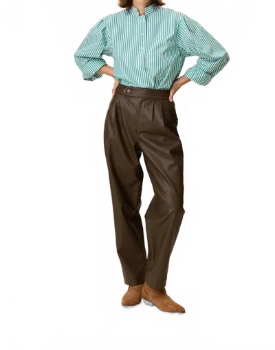 Leon & Harper Penelope Pants In Brown