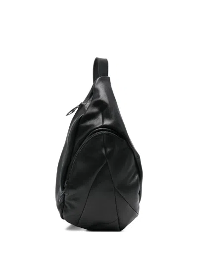 Leon Emanuel Blanck Buckel-detail Backpack In Black