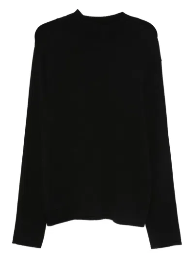 Leon Emanuel Blanck Crew-neck Sweatshirt In Black